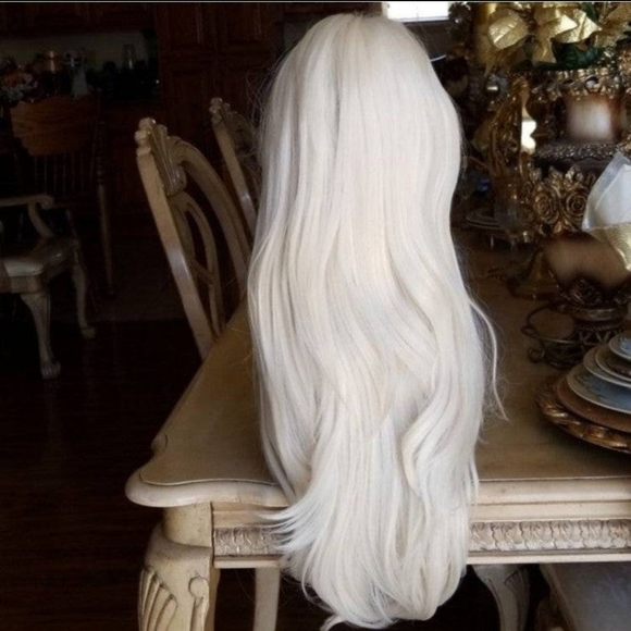 Pale Blonde Lace Front Wig